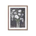 Picture of White Flower Medley _GroupedProduct_Rectangle_Portrait_Framed_Matted_