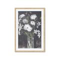 Picture of White Flower Medley _GroupedProduct_Rectangle_Portrait_Framed_Matted_