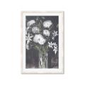 Picture of White Flower Medley _GroupedProduct_Rectangle_Portrait_Framed_Matted_