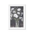 Picture of White Flower Medley _GroupedProduct_Rectangle_Portrait_Framed_Matted_