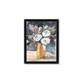 Picture of White Flower In Vase I _GroupedProduct_Rectangle_Portrait_Framed_Matted_