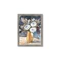 Picture of White Flower In Vase I _GroupedProduct_Rectangle_Portrait_Framed_Matted_