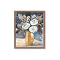 Picture of White Flower In Vase I _GroupedProduct_Rectangle_Portrait_Framed_Matted_