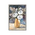 Picture of White Flower In Vase I _GroupedProduct_Rectangle_Portrait_Framed_Matted_
