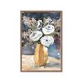 Picture of White Flower In Vase I _GroupedProduct_Rectangle_Portrait_Framed_Matted_