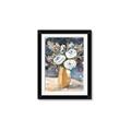 Picture of White Flower In Vase I _GroupedProduct_Rectangle_Portrait_Framed_Matted_