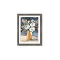 Picture of White Flower In Vase I _GroupedProduct_Rectangle_Portrait_Framed_Matted_