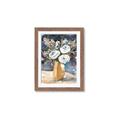 Picture of White Flower In Vase I _GroupedProduct_Rectangle_Portrait_Framed_Matted_