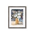 Picture of White Flower In Vase I _GroupedProduct_Rectangle_Portrait_Framed_Matted_