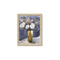 Picture of White Flower In Vase II _GroupedProduct_Rectangle_Portrait_Framed_Matted_