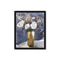Picture of White Flower In Vase II _GroupedProduct_Rectangle_Portrait_Framed_Matted_
