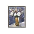 Picture of White Flower In Vase II _GroupedProduct_Rectangle_Portrait_Framed_Matted_