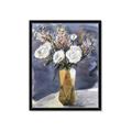 Picture of White Flower In Vase II _GroupedProduct_Rectangle_Portrait_Framed_Matted_