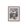 Picture of White Flower In Vase II _GroupedProduct_Rectangle_Portrait_Framed_Matted_
