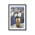 Picture of White Flower In Vase II _GroupedProduct_Rectangle_Portrait_Framed_Matted_