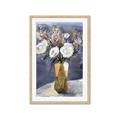 Picture of White Flower In Vase II _GroupedProduct_Rectangle_Portrait_Framed_Matted_
