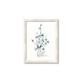 Picture of Blue Leaves I  _GroupedProduct_Rectangle_Portrait_Framed_Matted_