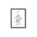 Picture of Blue Leaves I  _GroupedProduct_Rectangle_Portrait_Framed_Matted_