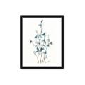 Picture of Blue Leaves I  _GroupedProduct_Rectangle_Portrait_Framed_Matted_