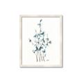 Picture of Blue Leaves I  _GroupedProduct_Rectangle_Portrait_Framed_Matted_