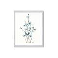 Picture of Blue Leaves I  _GroupedProduct_Rectangle_Portrait_Framed_Matted_