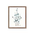 Picture of Blue Leaves I  _GroupedProduct_Rectangle_Portrait_Framed_Matted_