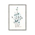 Picture of Blue Leaves I  _GroupedProduct_Rectangle_Portrait_Framed_Matted_