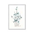 Picture of Blue Leaves I  _GroupedProduct_Rectangle_Portrait_Framed_Matted_
