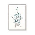 Picture of Blue Leaves I  _GroupedProduct_Rectangle_Portrait_Framed_Matted_