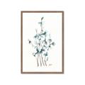 Picture of Blue Leaves I  _GroupedProduct_Rectangle_Portrait_Framed_Matted_