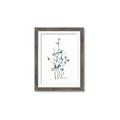 Picture of Blue Leaves I  _GroupedProduct_Rectangle_Portrait_Framed_Matted_