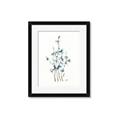 Picture of Blue Leaves I  _GroupedProduct_Rectangle_Portrait_Framed_Matted_