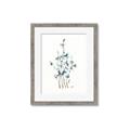 Picture of Blue Leaves I  _GroupedProduct_Rectangle_Portrait_Framed_Matted_