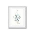 Picture of Blue Leaves I  _GroupedProduct_Rectangle_Portrait_Framed_Matted_