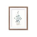 Picture of Blue Leaves I  _GroupedProduct_Rectangle_Portrait_Framed_Matted_