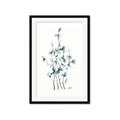 Picture of Blue Leaves I  _GroupedProduct_Rectangle_Portrait_Framed_Matted_