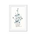 Picture of Blue Leaves I  _GroupedProduct_Rectangle_Portrait_Framed_Matted_