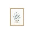 Picture of Blue Leaves II  _GroupedProduct_Rectangle_Portrait_Framed_Matted_