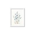 Picture of Blue Leaves II  _GroupedProduct_Rectangle_Portrait_Framed_Matted_