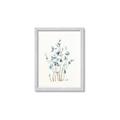 Picture of Blue Leaves II  _GroupedProduct_Rectangle_Portrait_Framed_Matted_