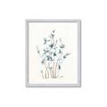 Picture of Blue Leaves II  _GroupedProduct_Rectangle_Portrait_Framed_Matted_