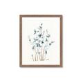 Picture of Blue Leaves II  _GroupedProduct_Rectangle_Portrait_Framed_Matted_