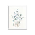 Picture of Blue Leaves II  _GroupedProduct_Rectangle_Portrait_Framed_Matted_