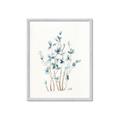 Picture of Blue Leaves II  _GroupedProduct_Rectangle_Portrait_Framed_Matted_
