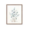 Picture of Blue Leaves II  _GroupedProduct_Rectangle_Portrait_Framed_Matted_