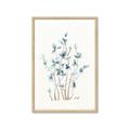 Picture of Blue Leaves II  _GroupedProduct_Rectangle_Portrait_Framed_Matted_