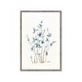 Picture of Blue Leaves II  _GroupedProduct_Rectangle_Portrait_Framed_Matted_