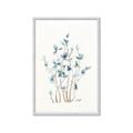 Picture of Blue Leaves II  _GroupedProduct_Rectangle_Portrait_Framed_Matted_