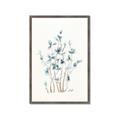 Picture of Blue Leaves II  _GroupedProduct_Rectangle_Portrait_Framed_Matted_
