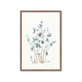 Picture of Blue Leaves II  _GroupedProduct_Rectangle_Portrait_Framed_Matted_